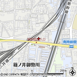 長野県長野市篠ノ井二ツ柳2170周辺の地図
