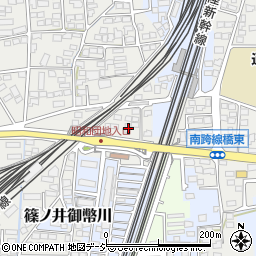 長野県長野市篠ノ井二ツ柳2169周辺の地図