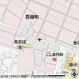 石川県金沢市豊穂町230周辺の地図