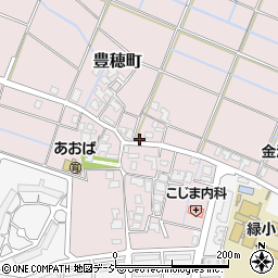 石川県金沢市豊穂町229周辺の地図
