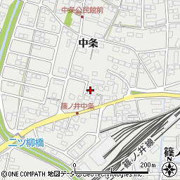 長野県長野市篠ノ井二ツ柳1906-1周辺の地図
