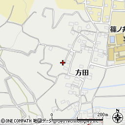 長野県長野市篠ノ井二ツ柳329周辺の地図