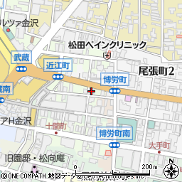 加登長総本店周辺の地図