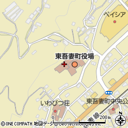 東吾妻町役場周辺の地図