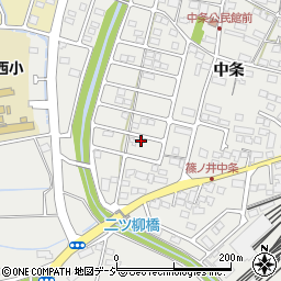 長野県長野市篠ノ井二ツ柳3134周辺の地図