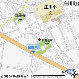 富山県砺波市庄川町金屋1828周辺の地図