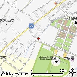 石川県金沢市下安原町東1257周辺の地図