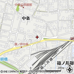 長野県長野市篠ノ井二ツ柳1951周辺の地図