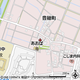 石川県金沢市豊穂町90周辺の地図