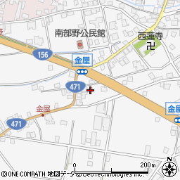 富山県砺波市庄川町金屋2040周辺の地図