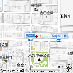 石川県金沢市玉鉾4丁目28周辺の地図