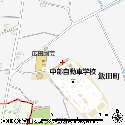 栃木県　中部自動車学校周辺の地図