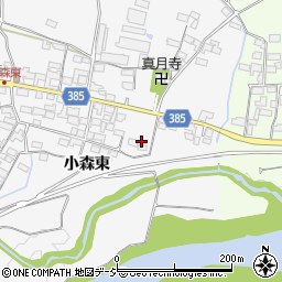 長野県長野市篠ノ井小森1210周辺の地図