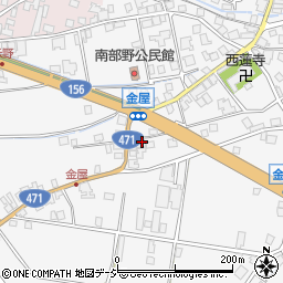 富山県砺波市庄川町金屋2030周辺の地図