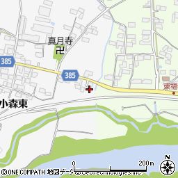 長野県長野市篠ノ井小森1314周辺の地図