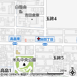 石川県金沢市玉鉾4丁目38周辺の地図