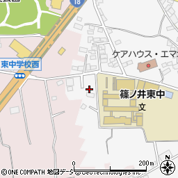 長野県長野市篠ノ井小森837-1周辺の地図
