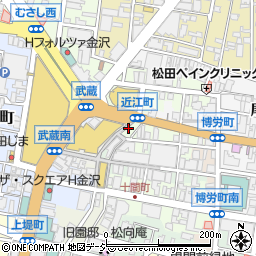金沢 海鮮丼ひかりや 近江町市場店周辺の地図