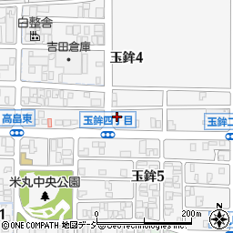 石川県金沢市玉鉾4丁目41周辺の地図