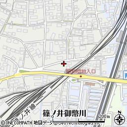 長野県長野市篠ノ井二ツ柳2081周辺の地図