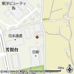 栃木県芳賀郡芳賀町芳賀台46周辺の地図