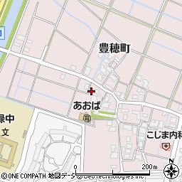 石川県金沢市豊穂町89周辺の地図