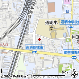 長野県長野市篠ノ井二ツ柳2289周辺の地図