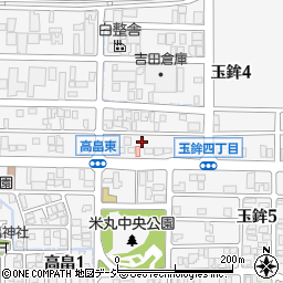 石川県金沢市玉鉾4丁目33周辺の地図