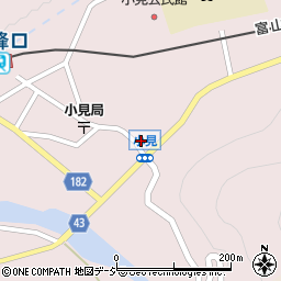 富山県富山市小見561周辺の地図