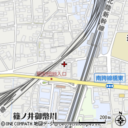 長野県長野市篠ノ井二ツ柳2175周辺の地図