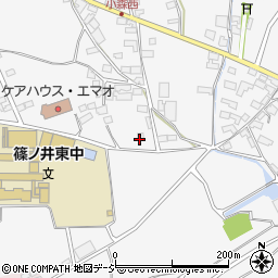 長野県長野市篠ノ井小森674-1周辺の地図