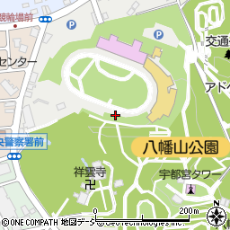 栃木県宇都宮市東戸祭周辺の地図