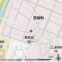 石川県金沢市豊穂町88周辺の地図