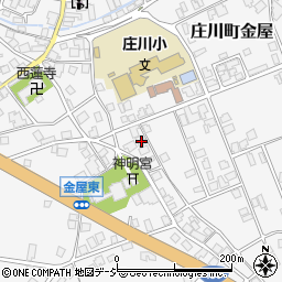 富山県砺波市庄川町金屋1280周辺の地図