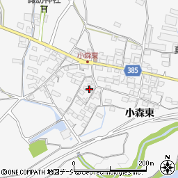 長野県長野市篠ノ井小森1142周辺の地図