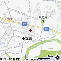 長野県長野市篠ノ井小森1203周辺の地図