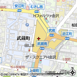 好日山荘金沢エムザ店周辺の地図
