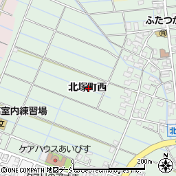 石川県金沢市北塚町西周辺の地図