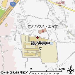 長野県長野市篠ノ井小森861周辺の地図