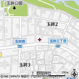 ファミリーマート金沢玉鉾二丁目店周辺の地図