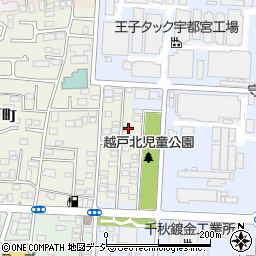 栃木県宇都宮市越戸町30-20周辺の地図