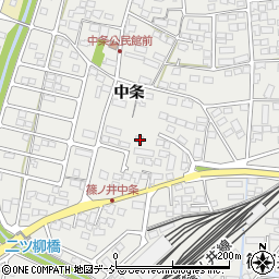 長野県長野市篠ノ井二ツ柳1908周辺の地図