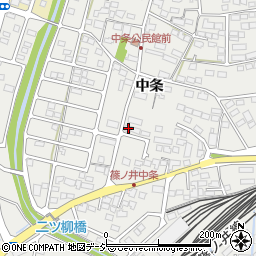 長野県長野市篠ノ井二ツ柳1914周辺の地図