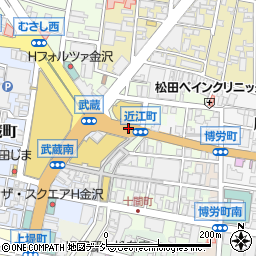 近江町市場 金沢市 バス停 の住所 地図 マピオン電話帳