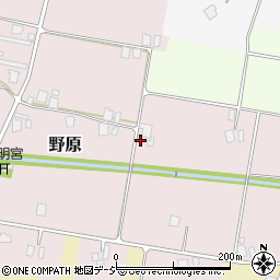 富山県南砺市野原165周辺の地図