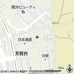 栃木県芳賀郡芳賀町芳賀台44周辺の地図