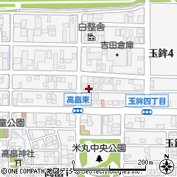 石川県金沢市玉鉾4丁目81周辺の地図