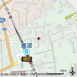 栃木県鹿沼市上野町75-6周辺の地図