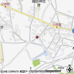 長野県長野市篠ノ井小森1111周辺の地図