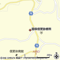 長野市信更支所周辺の地図